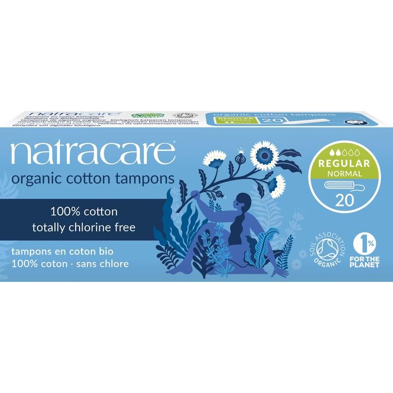Natracare Tampons Katoen Normaal