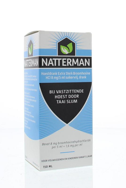 Natterman Hoestdrank Extra Sterk Broomhexine Hcl 8Mg5ml