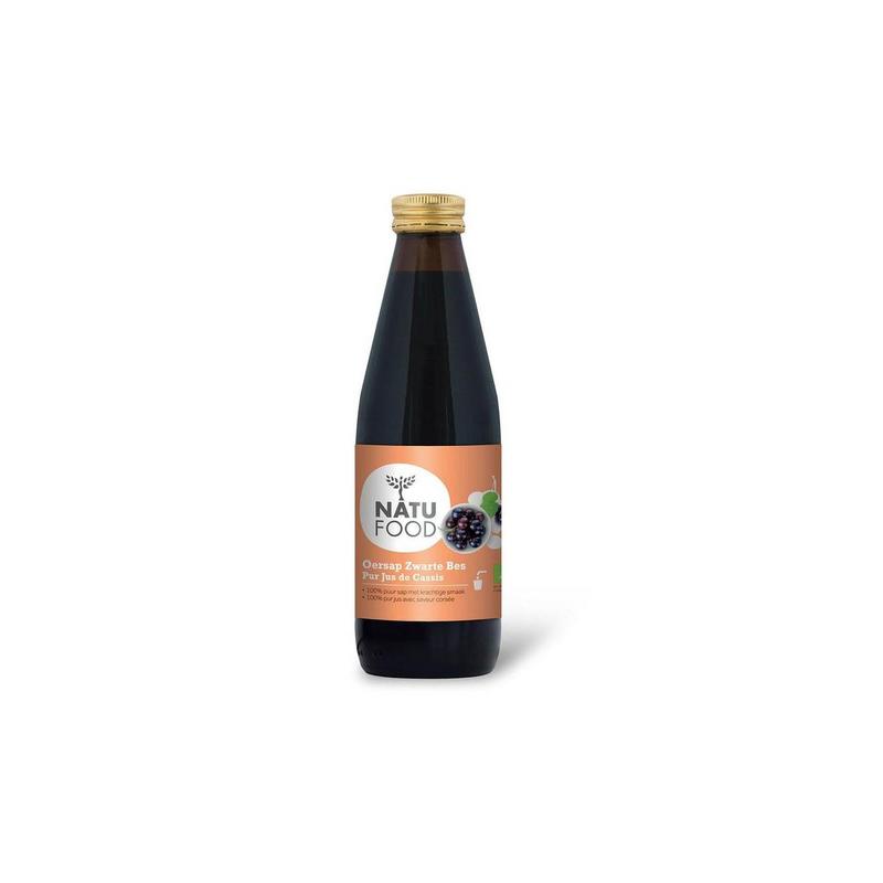 Natufood Zwarte Bes Oersap Vitaal Bio