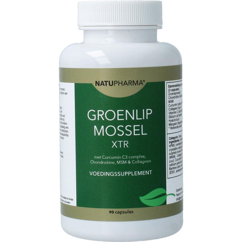 Natupharma Groenlipmossel Xtr
