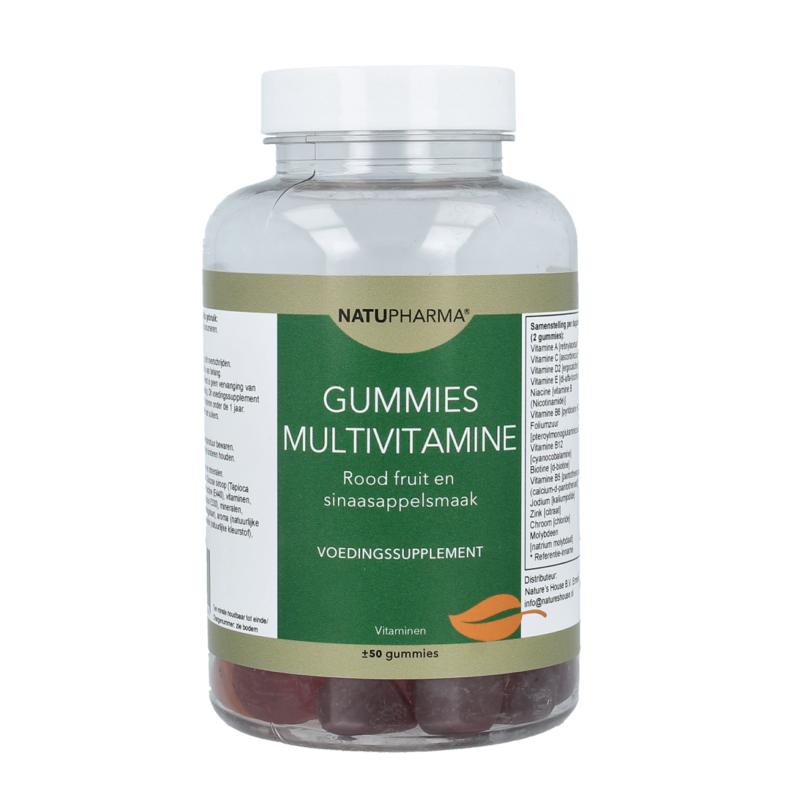 Natupharma Gummies Multi Vitamine Roodfruitsinaasappel