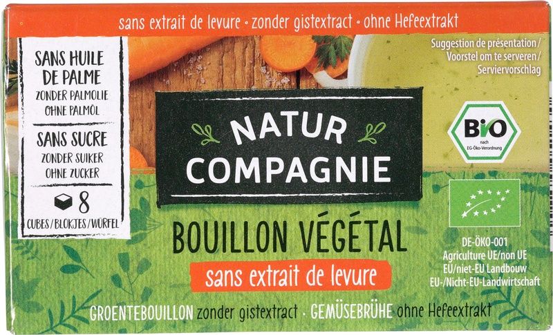 Natur Compagnie Groentebouillon Zonder Gist Bio