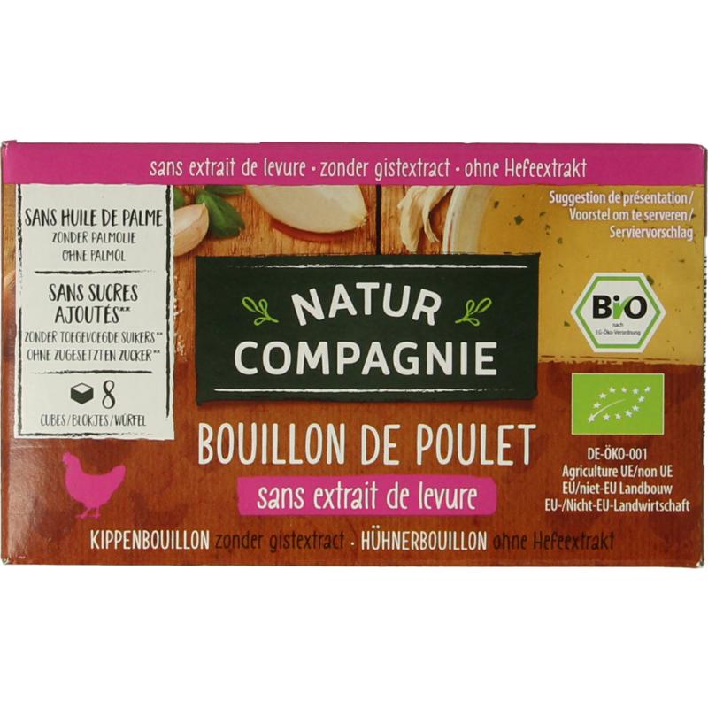 Natur Compagnie Kippenbouillonblokjes Zonder Gist Bio