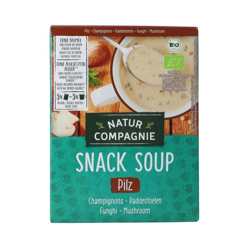 Natur Compagnie Snack Soup Champignons Bio