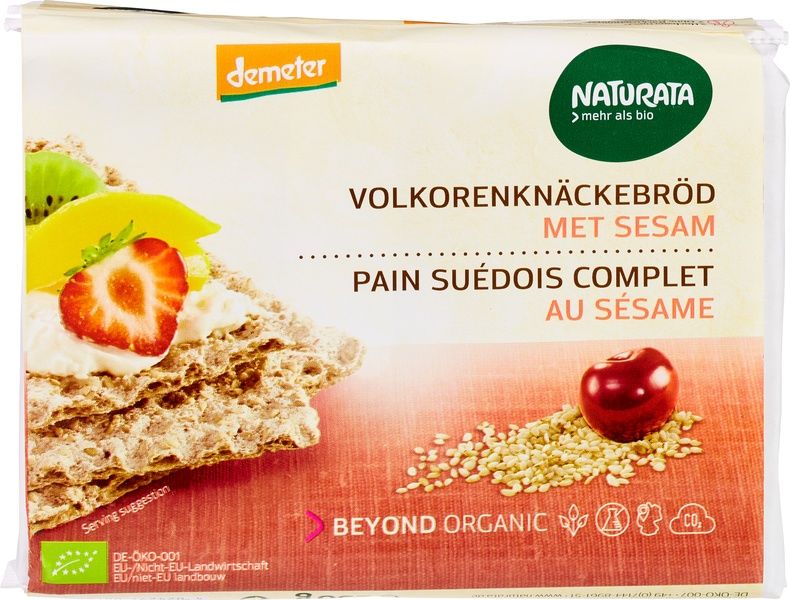 Naturata Knackebrod Sesam Demeter Bio