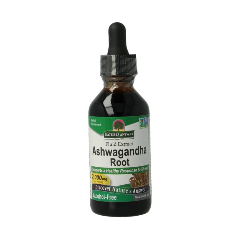 Natures Answer Ashwagandha Extract Alcoholvrij