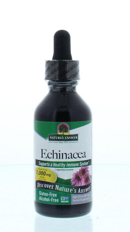 Natures Answer Echinacea Extract Alcoholvrij