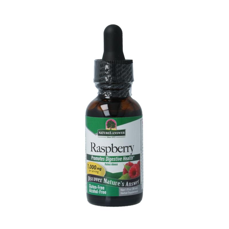 Natures Answer Frambozenblad Extract Alcoholvrij