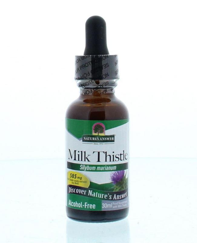 Natures Answer Mariadistel Extract Alcoholvrij