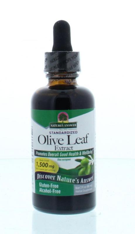 Natures Answer Olijfblad Extract Alcoholvrij