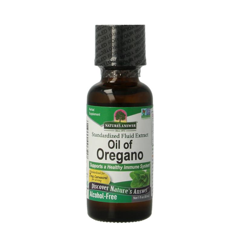 Natures Answer Oregano Olie - 50% Carvacrol