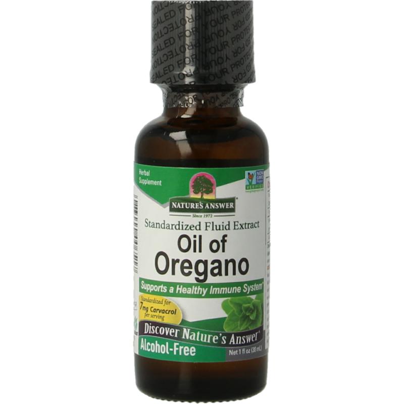 Natures Answer Oregano Olie - 50% Carvacrol