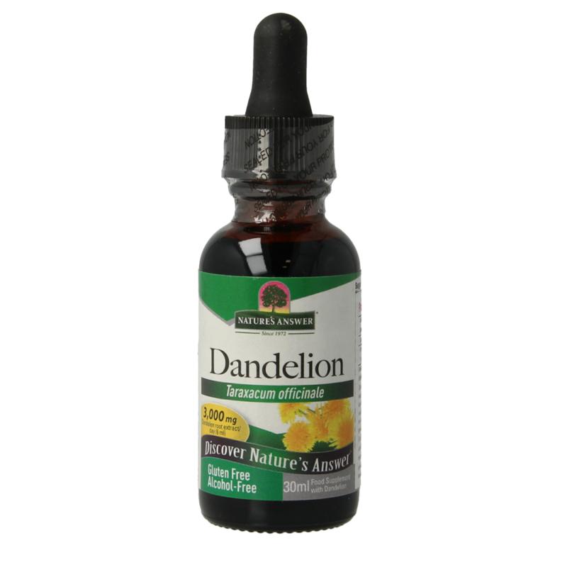 Natures Answer Paardenbloem Extract Alcoholvrij