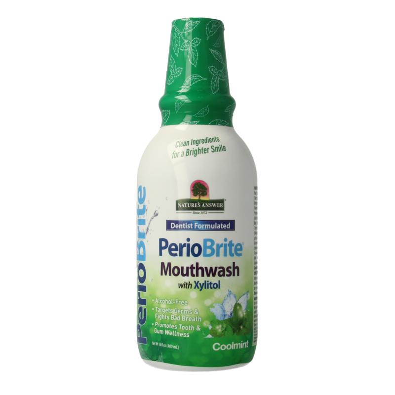Natures Answer Periobrite Mondwater Coolmint