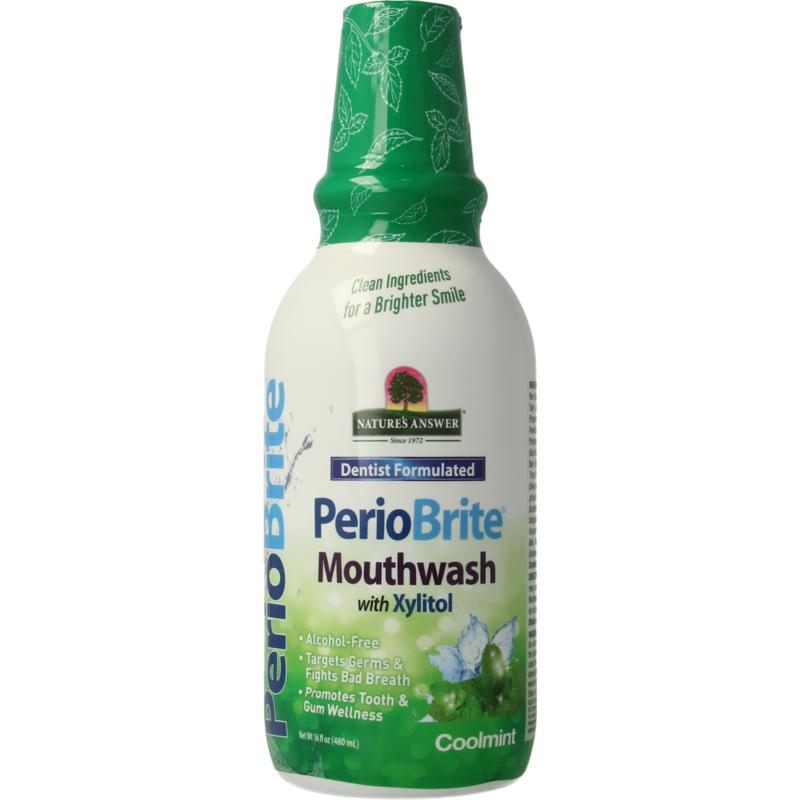 Natures Answer Periobrite Mondwater Coolmint