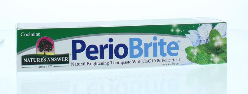 Natures Answer Periobrite Natuurlijke Tandpasta 22 Kruiden En Q10