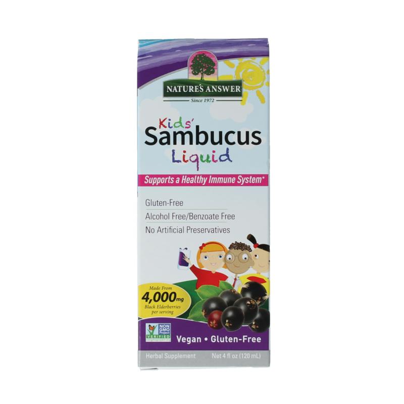 Natures Answer Sambucus Kids Vlierbessen Extract