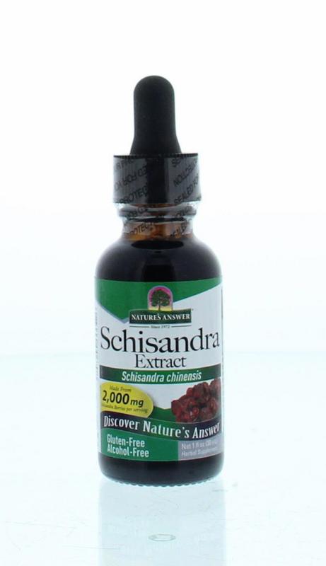 Natures Answer Schisandra Extract Alcoholvrij