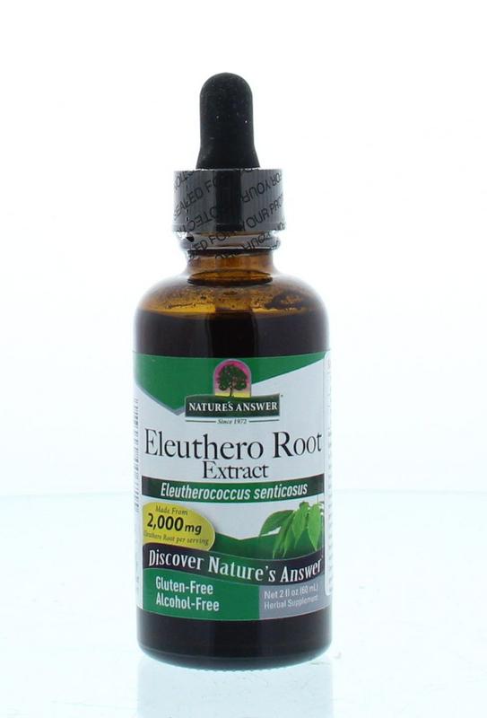 Natures Answer Siberische Ginseng Extract Alcoholvrij