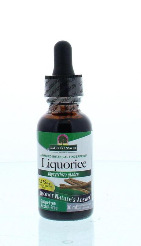 Natures Answer Zoethout Extract Alcoholvrij
