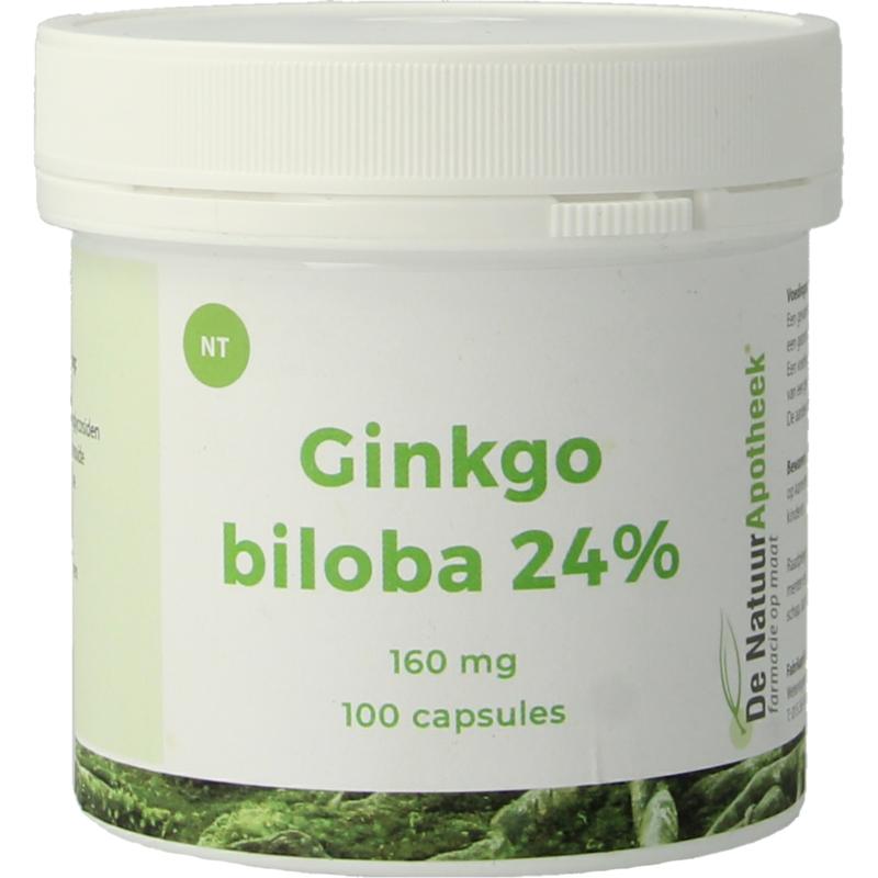 Natuurapotheek Ginkgo Biloba 24% 160Mg
