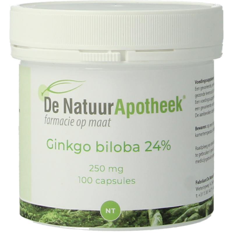 Natuurapotheek Ginkgo Biloba 24% 250Mg