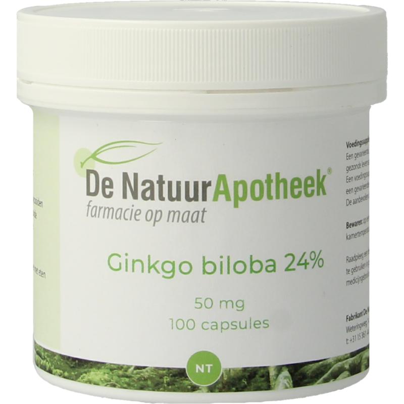 Natuurapotheek Ginkgo Biloba 24% 50Mg