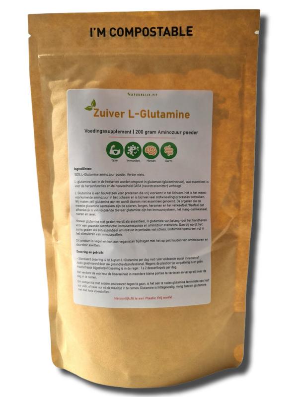 Natuurlijk.Fit L-Glutamine Poeder