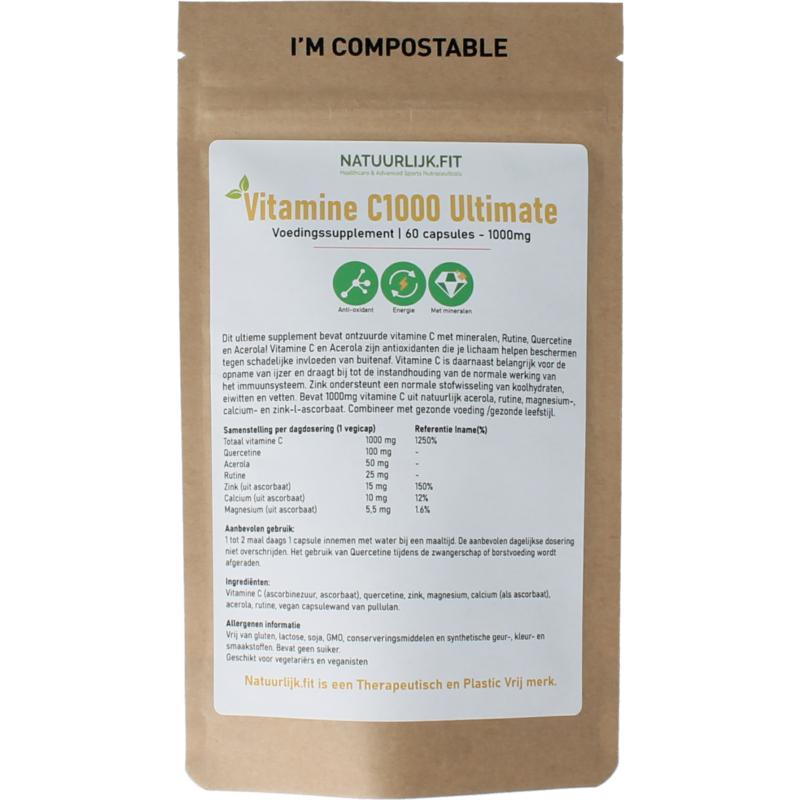 Natuurlijk.Fit Vitamine C 1000 - Ultimate