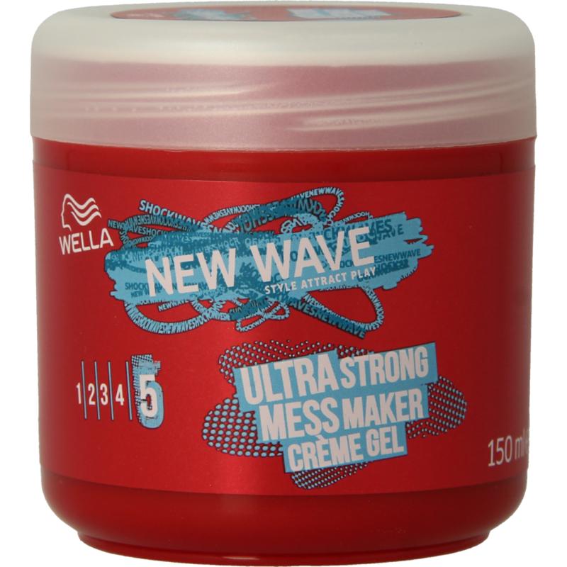 New Wave Ultra Strong Mess Maker Creme Gel