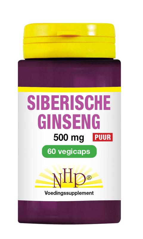 Nhp Siberische Ginseng 500Mg Puur