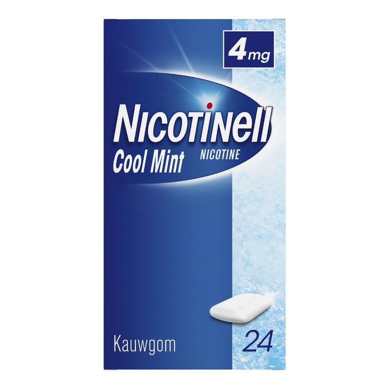 Nicotinell Kauwgom Cool Mint 4Mg