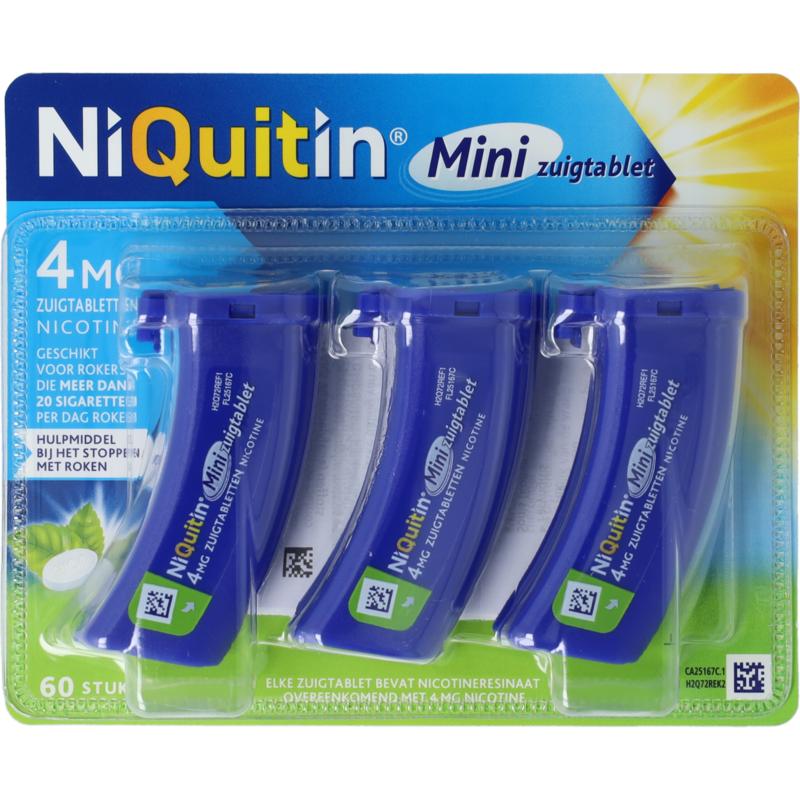 Niquitin Zuigtablet Mini Mint 4Mg