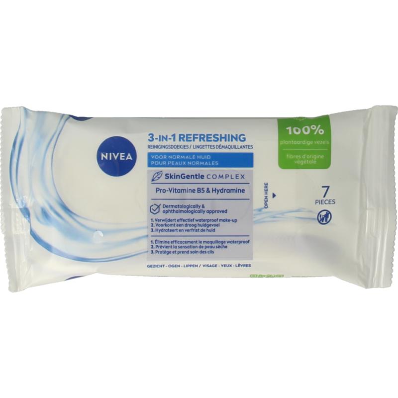 Nivea 3-In-1 Verfrissende Doekjes Mini