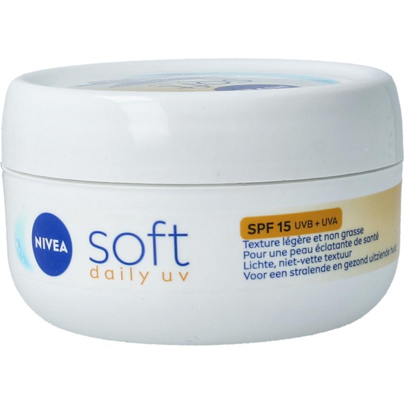 Nivea Bodycreme Soft Daily Uv Spf15