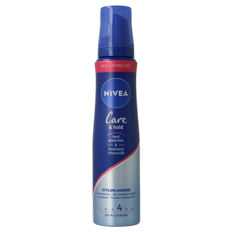 Nivea Care & Hold Styling Mousse Extra Strong