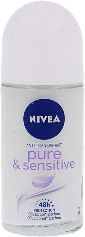Nivea Deodorant Roller Sensitive & Pure