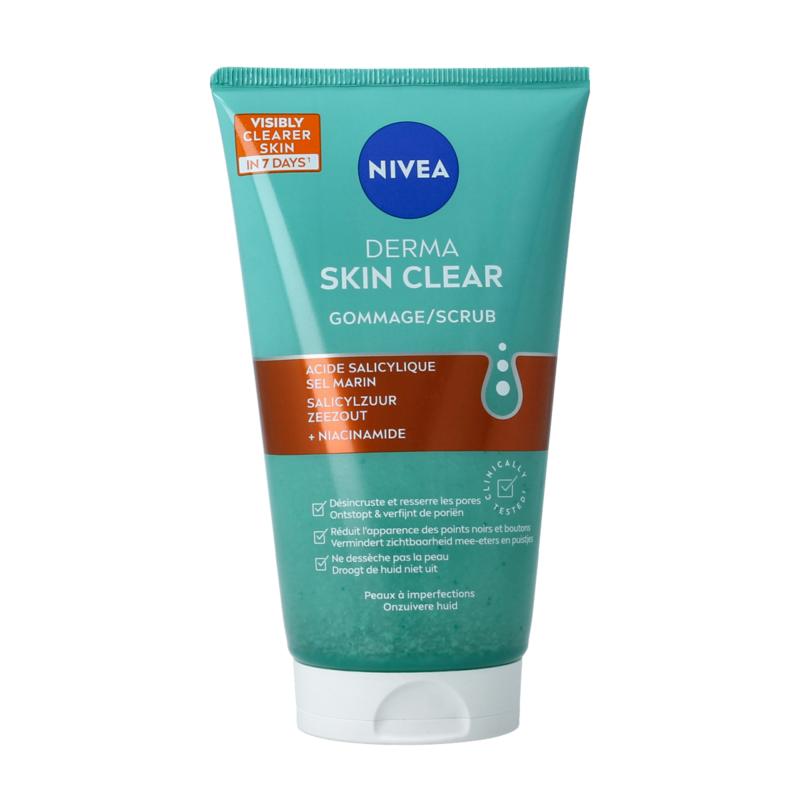 Nivea Derma Skin Clear Scrub