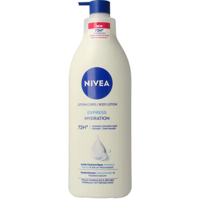 Nivea Express Bodylotion Met Pomp