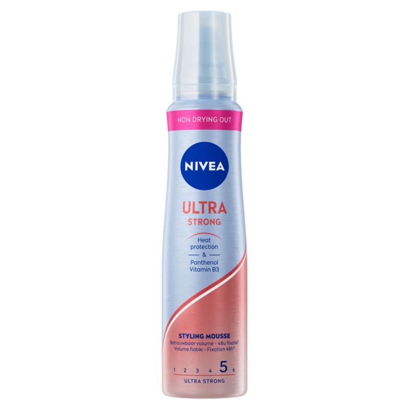 Nivea Hair Care Styling Mousse Ultra Strong
