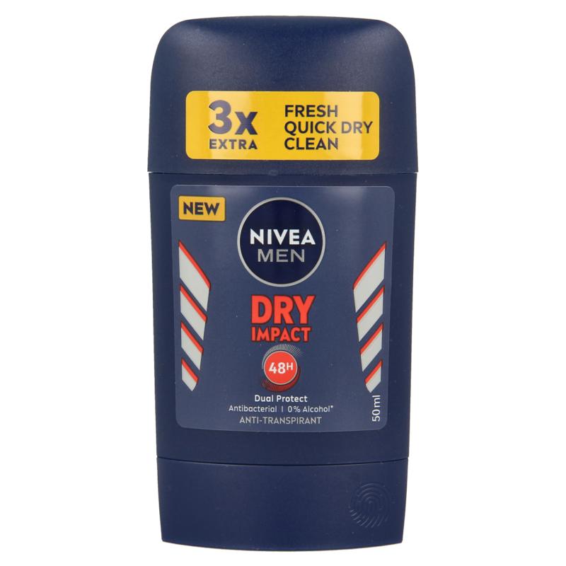 Nivea Men Deodorant Dry Stick Impact