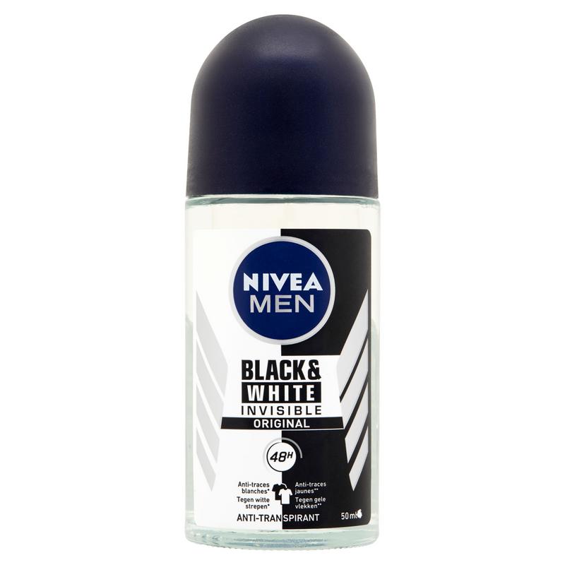 Nivea Men Deodorant Roller Invisible Black