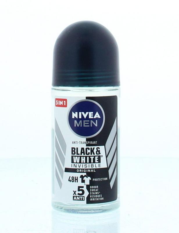 Nivea Men Deodorant Roller Invisible Black