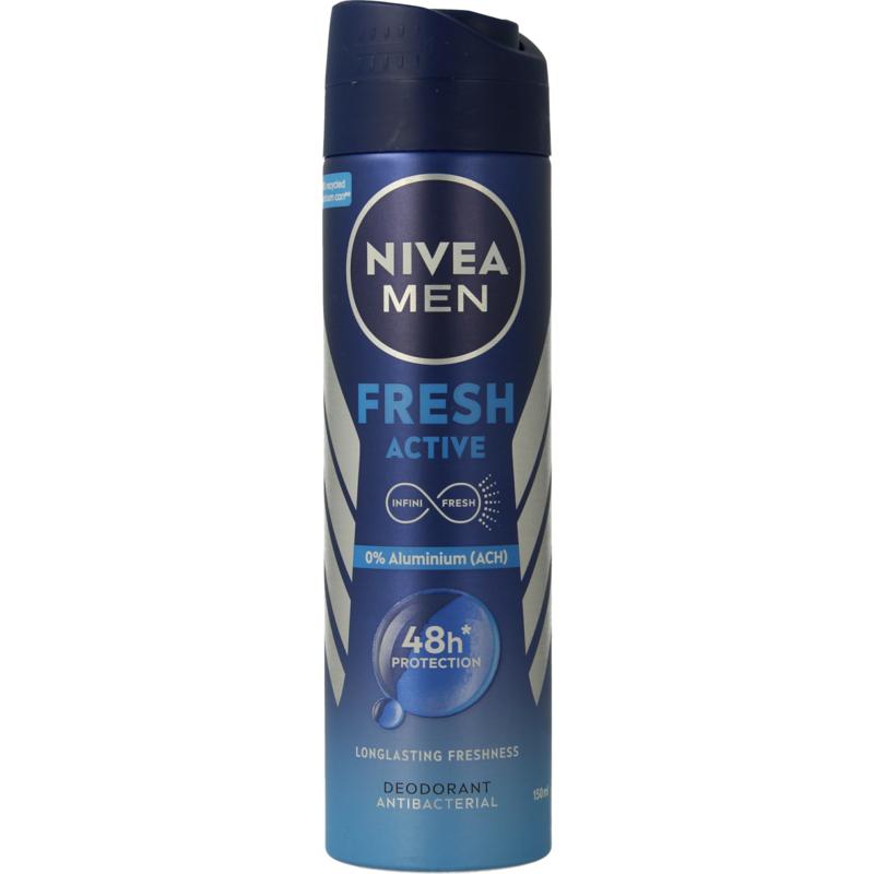 Nivea Men Deodorant Spray Fresh Active