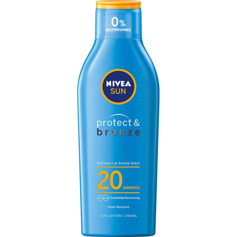 Nivea Sun Protect & Bronze Zonnemelk Spf20