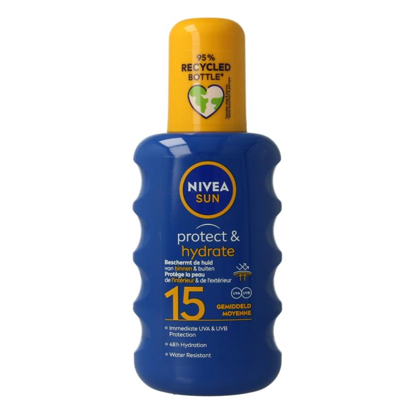 Nivea Sun Protect & Hydrate Zonnespray Spf15