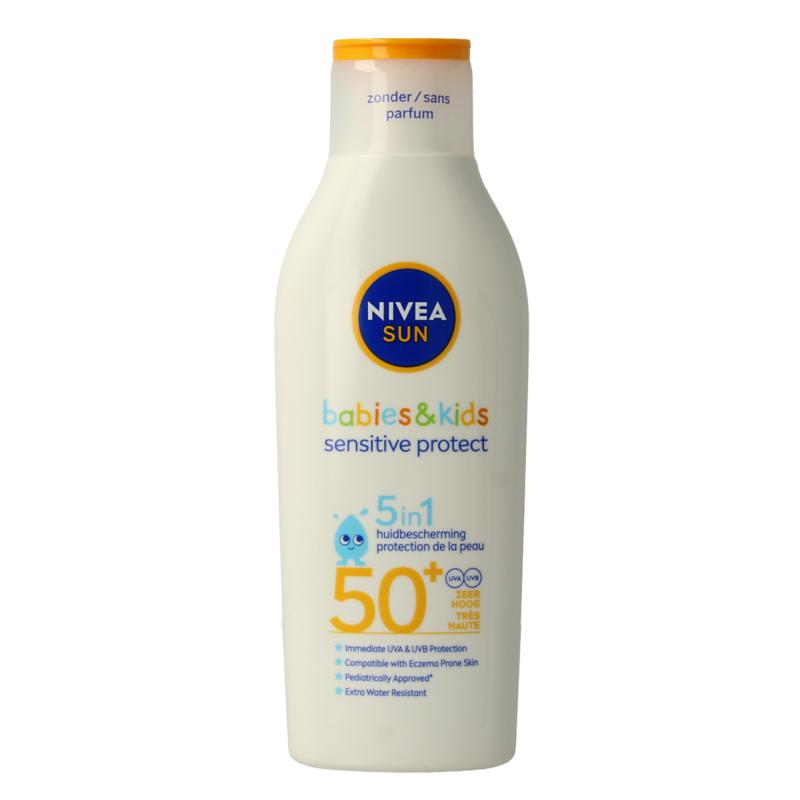 Nivea Sun Protect & Sensitive Child Sunmilk Spf50+