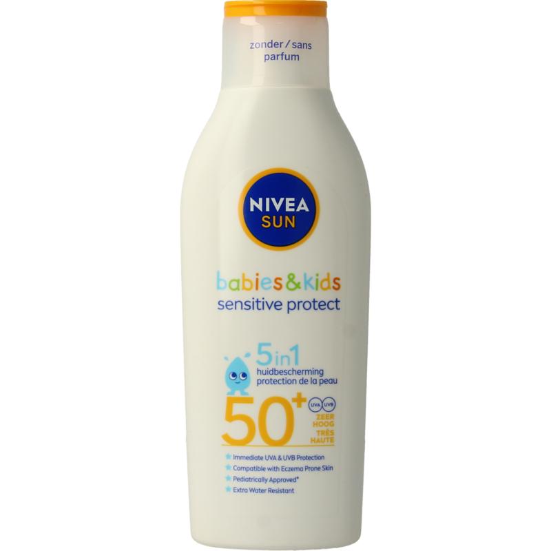 Nivea Sun Protect & Sensitive Child Sunmilk Spf50+