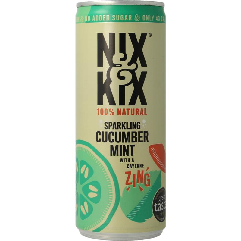 Nix & Kix Cucumber Mint Blikje