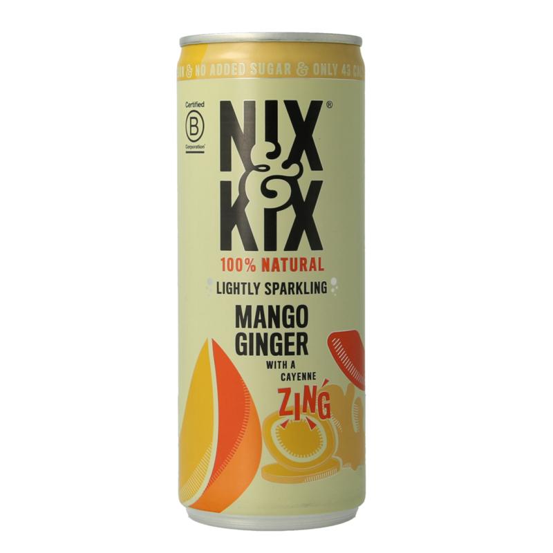 Nix & Kix Mango Ginger Blikje
